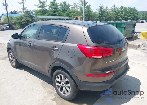 2015 Kia Sportage Lx from USA, damaged, VIN KNDPBCAC5F7673823